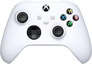 Xbox Wireless Gaming Controller (2025) - Robot White - Play on Xbox, Windows, Android, iOS, FireTV Sticks, Smart TVs, VR Headsets