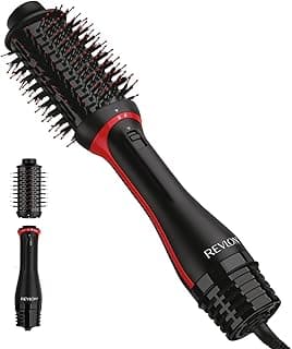 One Step Volumizer Plus Hair Dryer and Styler | More Volume, Less Damage, and More Styling Control for Easy and Fast Salon-Style Blowouts, Plus Travel Friendly (Black)
